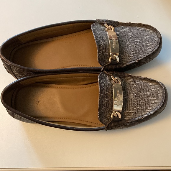Coach brown loafers - Picture 2 of 4
